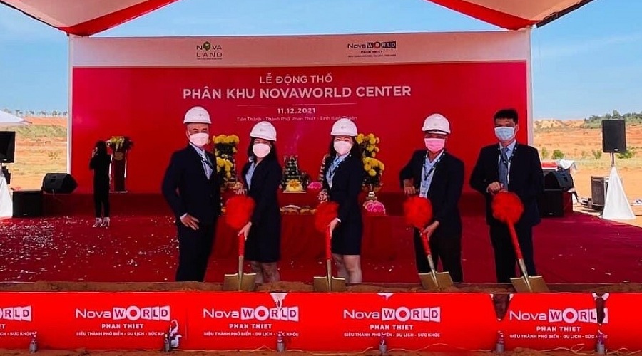 Novaland khởi công Novaworld Center tại Novaworld Phan Thiet