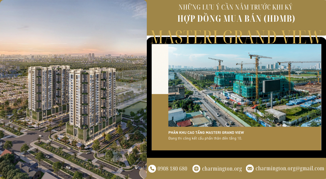 Những Câu hỏi Anh Chị cần biết khi đặt bút ký HĐMB Masteri Grand View