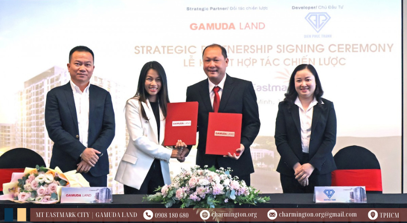 Gamuda Land kết hợp Điền Phúc Thành phát triển dự án MT Eastmark City
