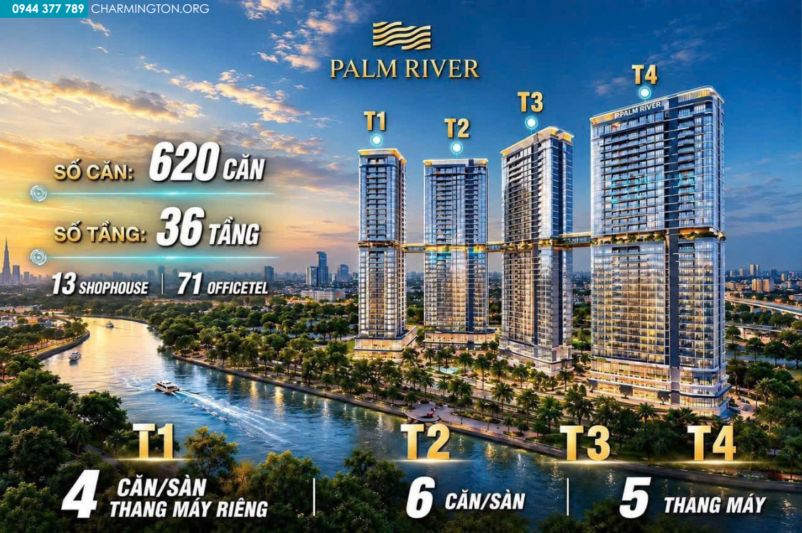 Chi tiết về chính sách ưu đãi booking Palm River Chi tiết về chính sách ưu đãi booking Palm River