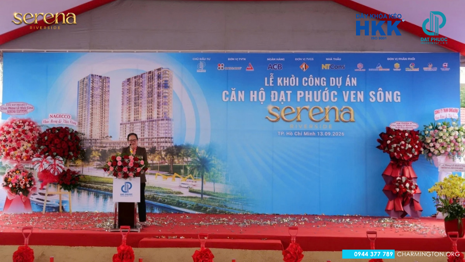Construction begins on the Serena Riverside project with a total investment of 1,175 billion VND