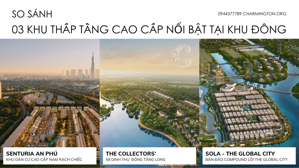 Những thông tin cần biết 3 khu thấp tầng siêu VIP tại khu Đông TPHCM Những thông tin cần biết 3 khu thấp tầng siêu VIP tại khu Đông TPHCM