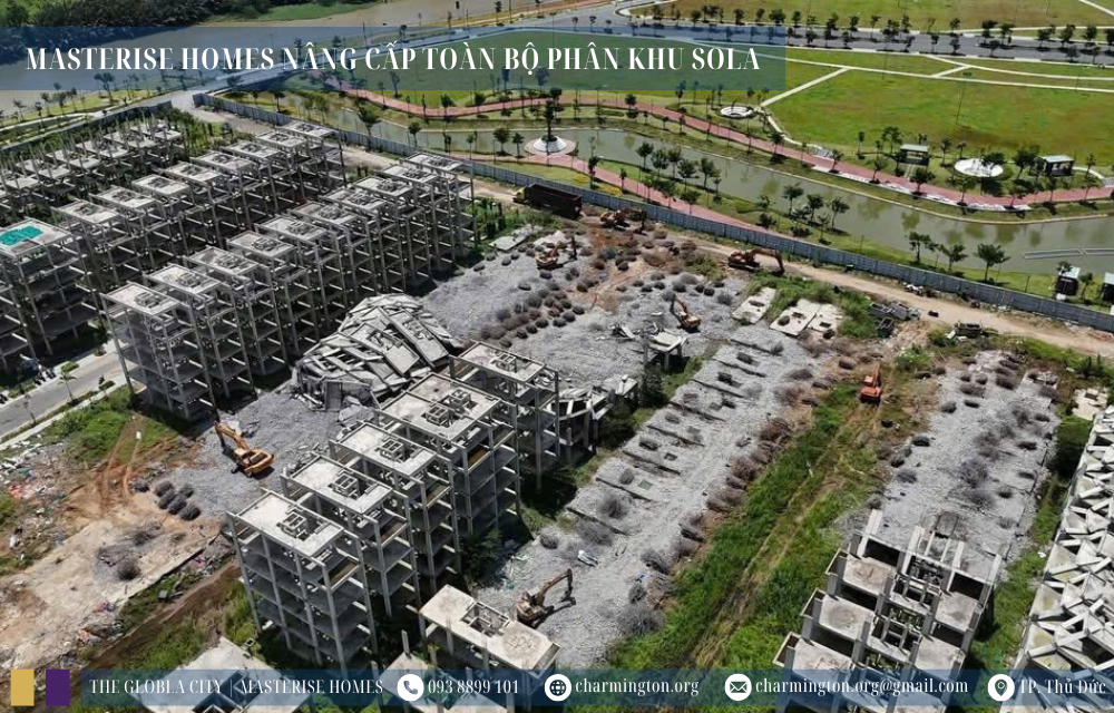 Masterise Homes lý giải vì sao phá dỡ toàn bộ khu Sola - Đảo Ánh Dương tại The Global City sau vài tháng giới thiệu