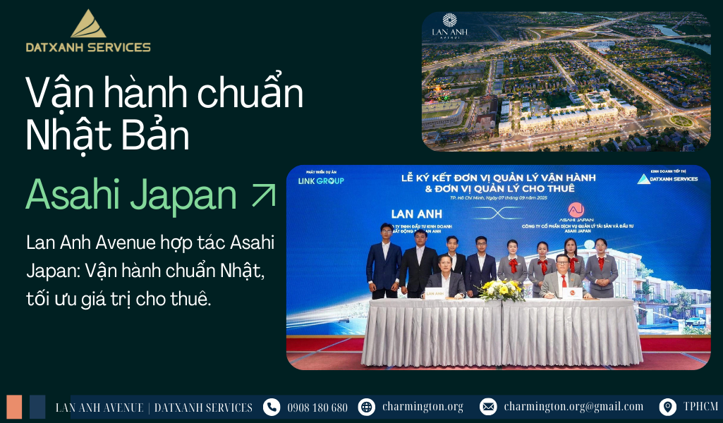 Asahi Japan mang chuẩn Nhật Bản đến khu compound Lan Anh Avenue
