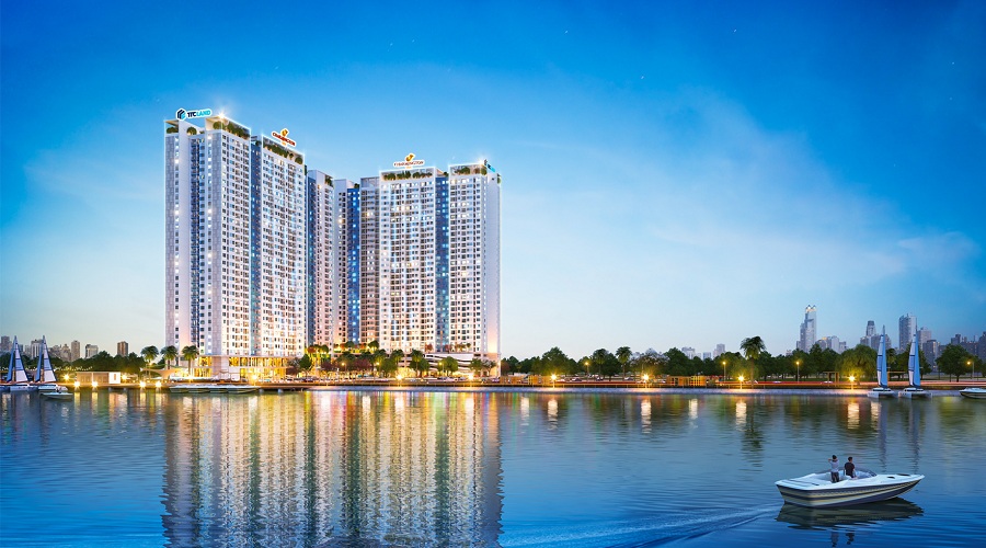 Charmington Iris thu hút khách hàng nhờ sở hữu 3 mặt sông tại Downtown của TpHCM