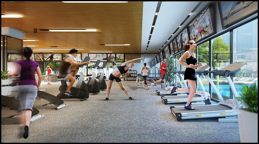 Gym tại charmington iris