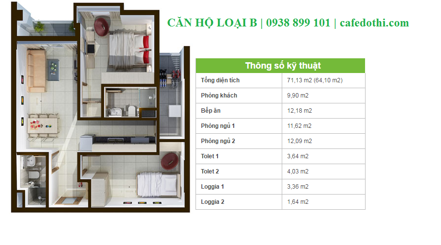 can ho cong hoa garden