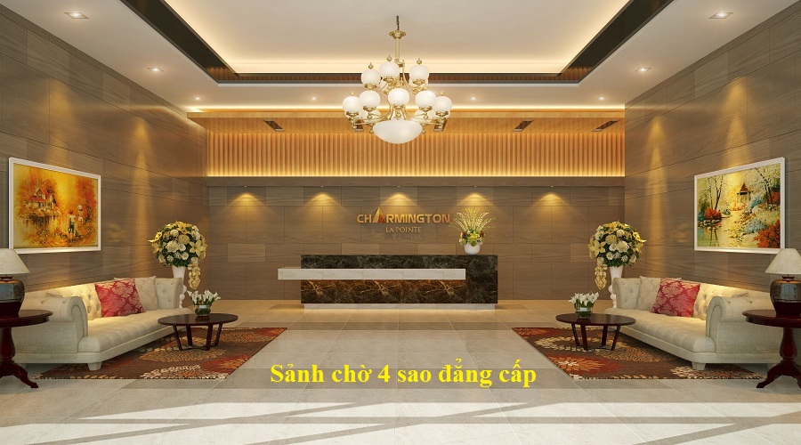 Sảnh chờ 4 sao Charmington La Pointe