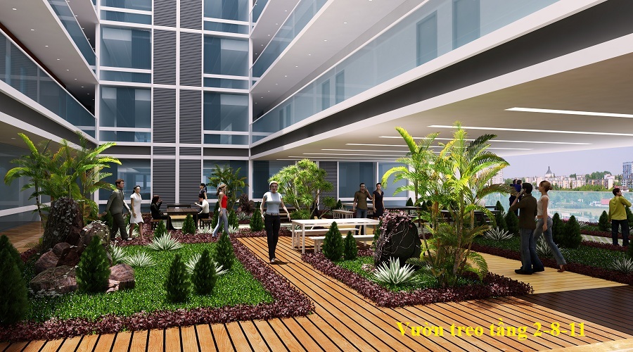 Vườn treo Charmington La Pointe
