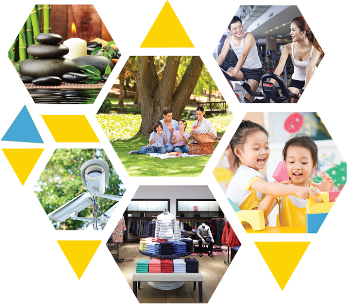 tien ich cong hoa garden