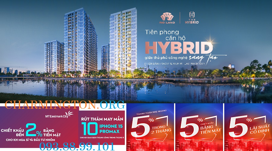 Sở hữu căn hộ The Hybrid tại Thành phố Thủ Đức dễ dàng chỉ 150 triệu đợt 1