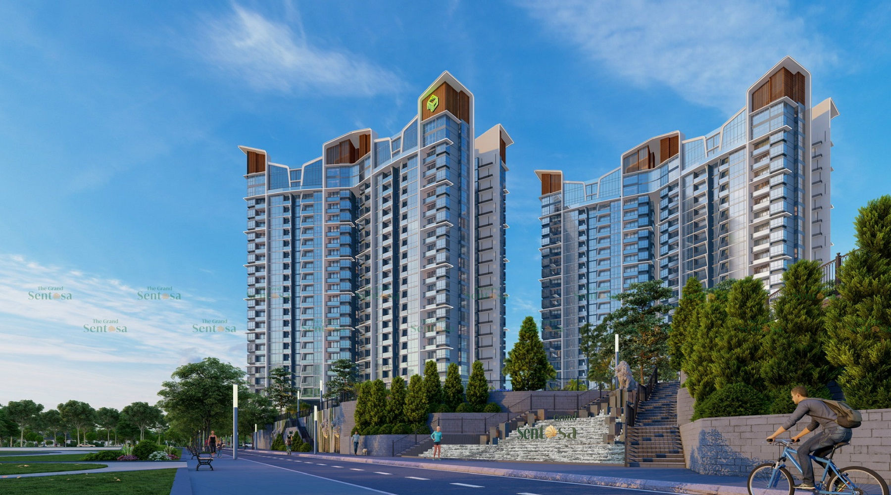 The Grand Sentosa giải khát thị trường căn hộ cao cấp Nam Sài Gòn