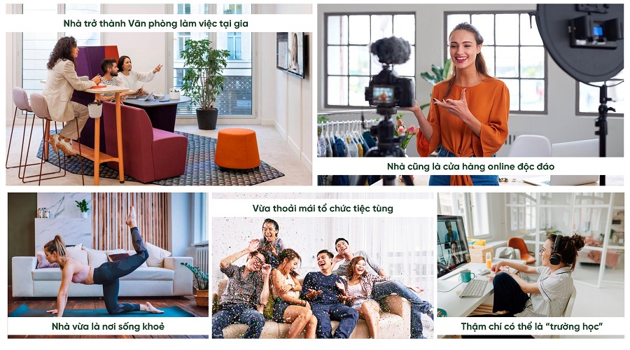 Cộng đồng xanh là xu hướng tiên phong định hình tại The Hybrid