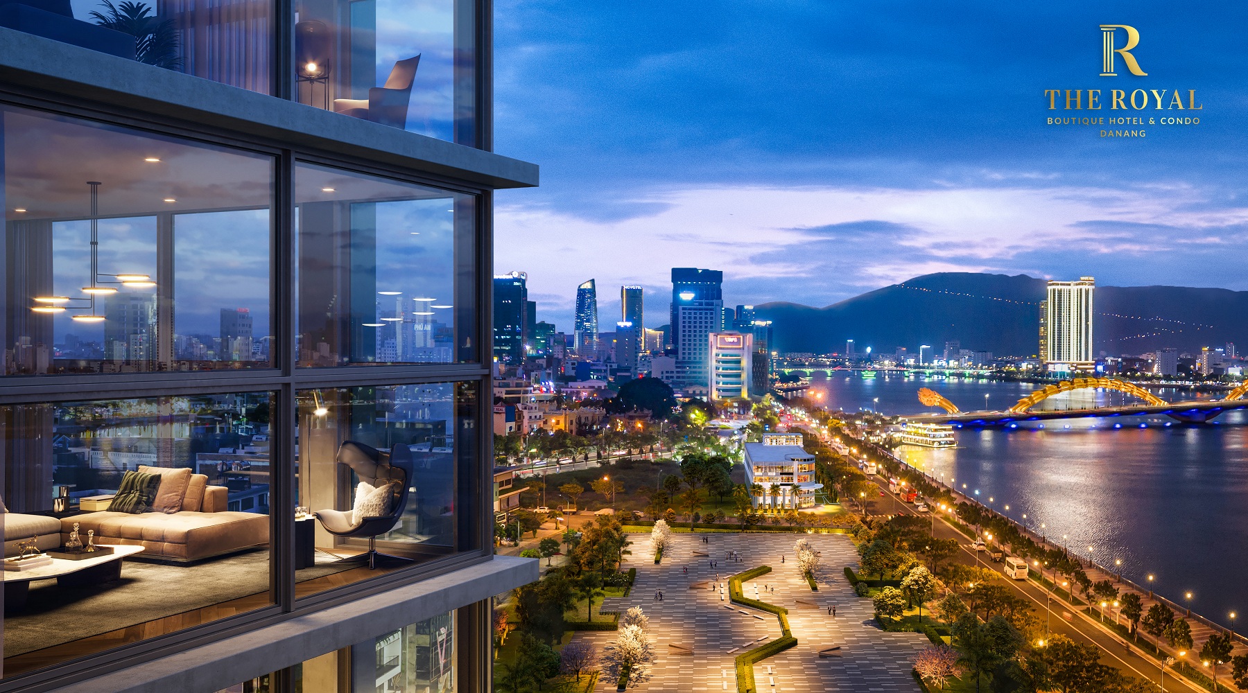 Sống thịnh vượng đỉnh cao bên bờ sông Hàn với The Royal
