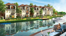 Không gian sống như Biệt thự vườn tại Nhà phố Aqua City