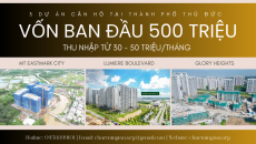 Vốn ban đầu dưới 500 triệu có thể mua được 3 dự án sắp nhận nhà đáng mua tại Thành phố Thủ Đức