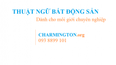 Một số thuật ngữ bất động sản cơ bản dành cho Môi giới chuyên nghiệp