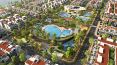 NSUD Kim Xuân thích thú không gian sinh thái chuẩn xanh tại Aqua City