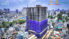 Hình ảnh cập nhật ngày 20/08/2026 tiến độ xây dựng Legacy 66