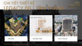 Chi tiết thiết kể mặt bằng Legacy 66 Tân thành