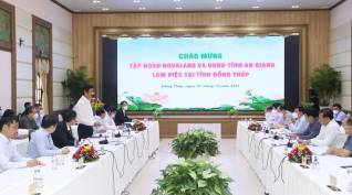 NovaGroup đề xuất lập Siêu thành phố Mekong Smart City tại Hồng Ngự, Đồng Tháp