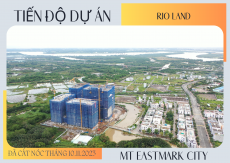 Những hình ảnh mới của MT Eastmark City đã cất nóc 10/11/2023