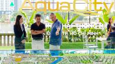 Cảnh quan và tiện ích đẳng cấp thu hút khách Ngoại chọn mua Aqua City