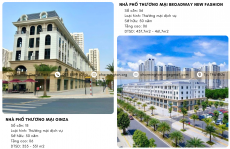 Nhà phố thương mại Ginza & Broadway tại Vinhomes Grand Park