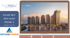 Danh mục bàn giao Phase 2 The Privé: đẳng cấp mới