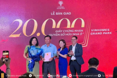 Cấp 20.000 sổ Hồng đầu năm 2025: Bảo chứng giá trị mạnh mẽ nhất cho cư dân Vinhomes Grand Park