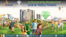 Vinhomes: Tuyển dụng Trưởng phòng kinh doanh, Chuyên viên kinh doanh