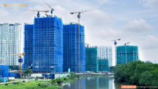 Khu căn hộ biệt lập The Privé chính thức cất nóc...