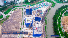 Hình ảnh tiến độ xây dựng The Privé tháng 6/2026 m...